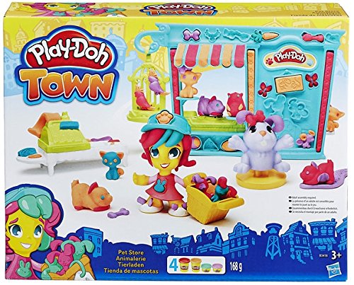 Play Doh - Kit Tienda de Mascotas (Hasbro B3418EU4)