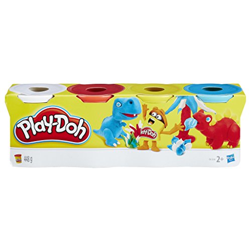 Play Doh Pack De 4 Botes Clasicos (Hasbro B6508ES1) , Color/Modelo Surtido