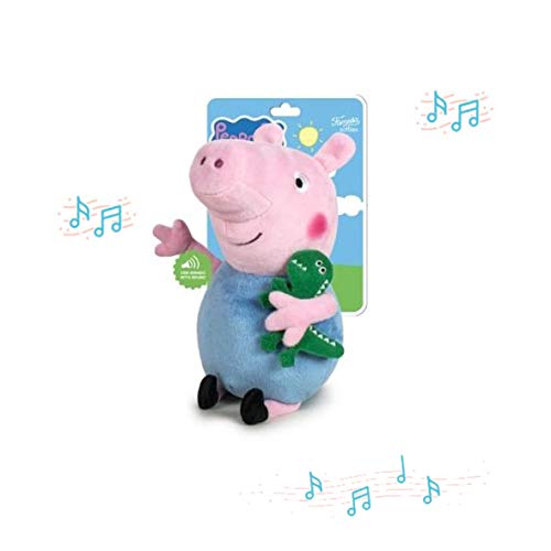 Playbyplay Peppa Pig Peluche con Sonido 27cm-2mod, Color Variado (760018600)