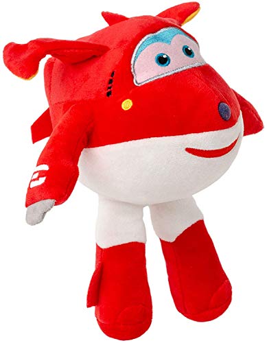 playbyplay Super Wings Juguetes Aviones de Peluche Super Wings 26 cm Figuras de Peluche Juguetes para niños y niñas, Peluche para Jugar y abrazar, Jett, Jerome, Dizzy o Donnie para niñas y niños