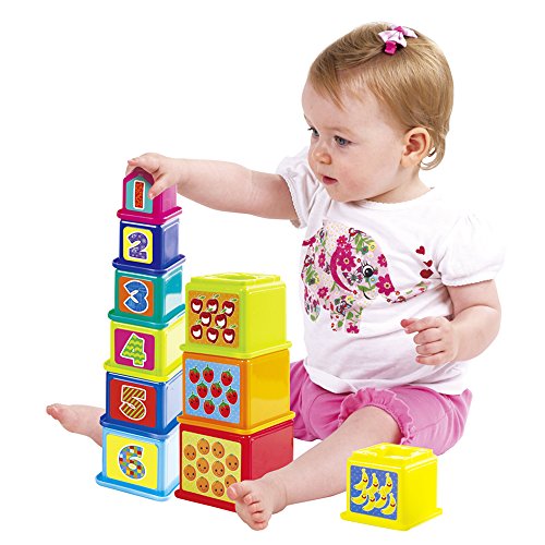 PlayGo - Juego Torre de Cubos cuadrados (44285)