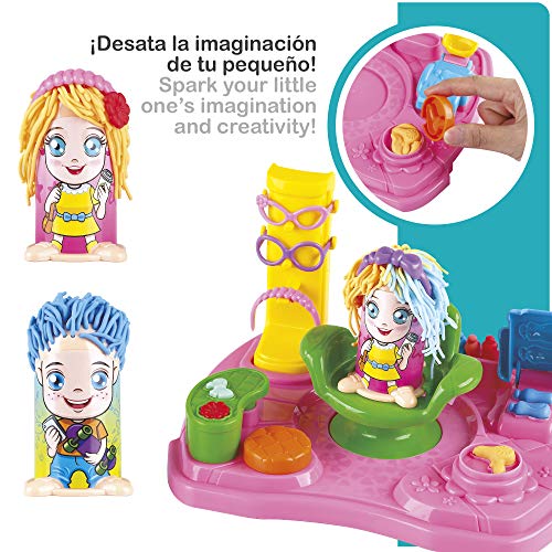 PlayGo - Plastilina para niños juego de plastilina peluquería playgo (46632)