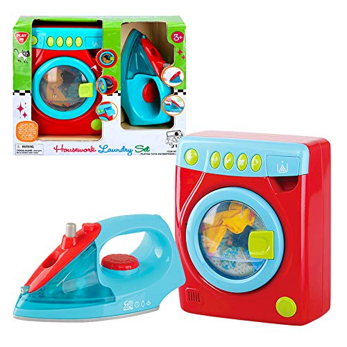 PlayGo - Set plancha y lavadora con luz y sonido (46412)