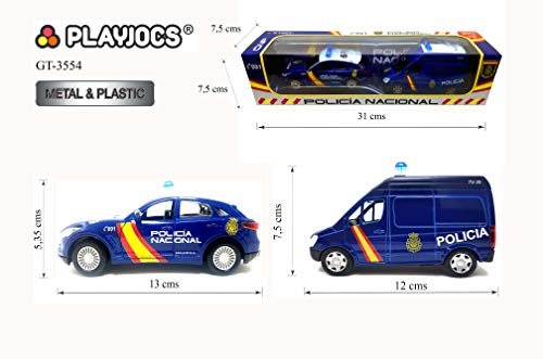 PLAYJOCS GT-3554 Conjunto POLICÍA Nacional