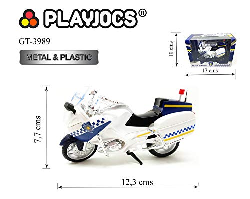 PLAYJOCS GT-3989 Moto POLICÍA Municipal