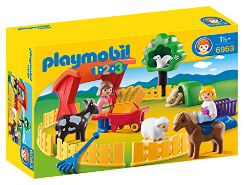 PLAYMOBIL 1.2.3 - 1.2.3 Recinto de Mascotas (6963)