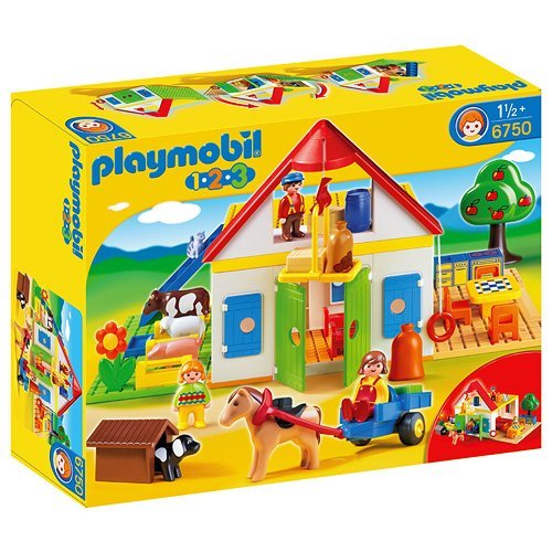 PLAYMOBIL - 1.2.3 Mi Primera Granja (6750)