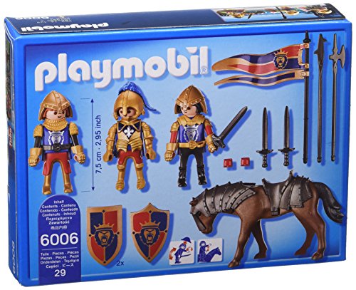 Playmobil 6006 Caballeros León Reales