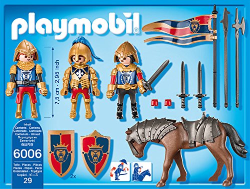 Playmobil 6006 Caballeros León Reales