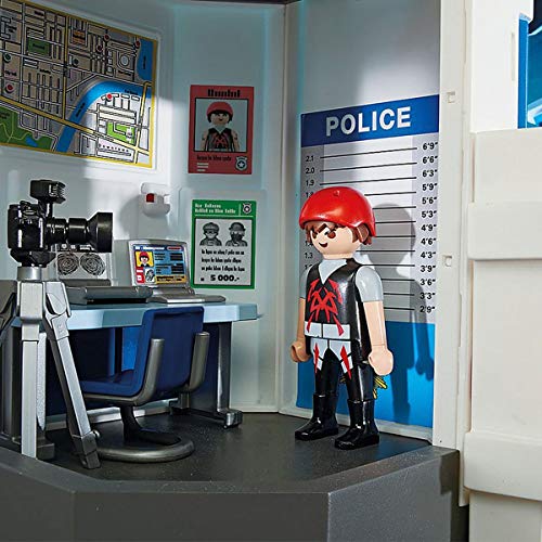 PLAYMOBIL 6872 – Policía de Central de Comando con prisión