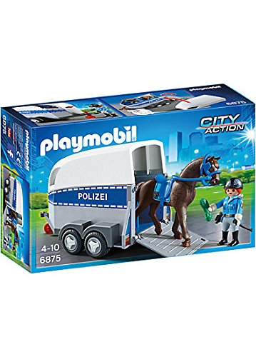 PLAYMOBIL 6875 - Juego de policía con Remolque