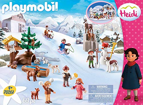 Playmobil 70261 El Mundo de Invierno de Heidi, para niños Mayores de 4 años