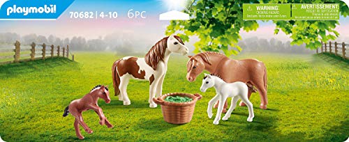 Playmobil 70682A Juguete Familia de Ponys