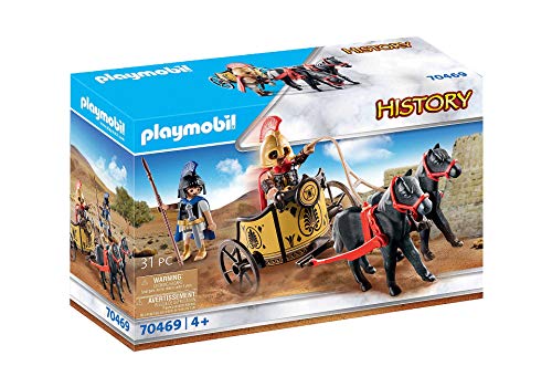 PLAYMOBIL Aquiles en un Carro con Patroclo