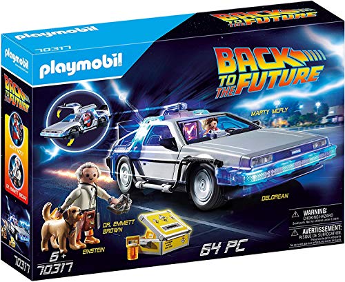 PLAYMOBIL Back to The Future 70317 Delorean + 70459 Marty McFly y Dr. E