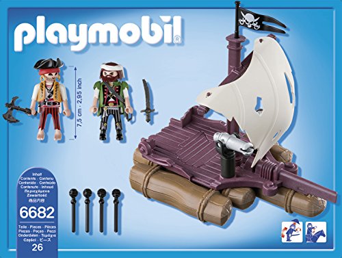 PLAYMOBIL - Balsa Pirata (66820)