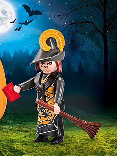 PLAYMOBIL Calabaza de Halloween - Bruja 9894 - Viene En Bolsita Desde Fábrica