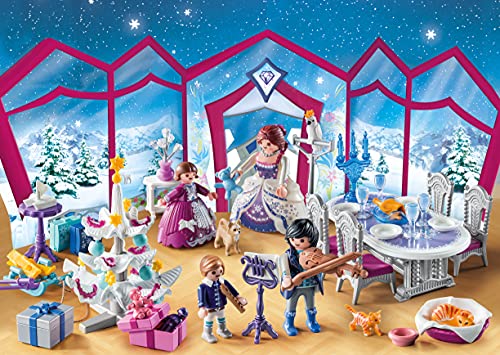 PLAYMOBIL Calendario de Adviento Baile de Navidad en el Salón de Cristal, A partir de 4 años (9485)