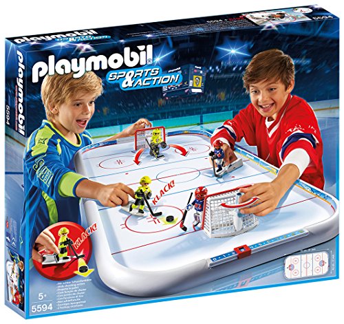 PLAYMOBIL - Campo de Hockey sobre Hielo (55940)