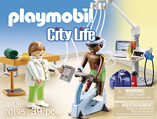 PLAYMOBIL City Life 70195 Fisioterapeuta, A Partir de 4 años