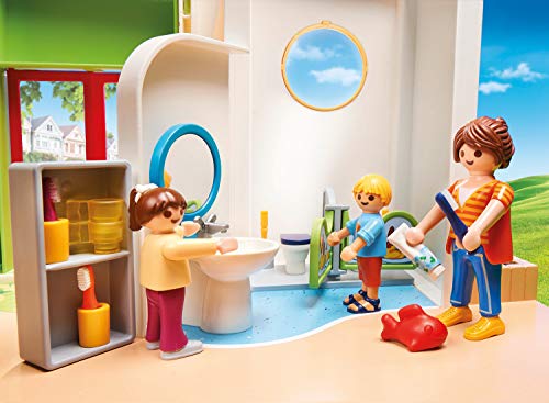 PLAYMOBIL City Life 70280 Guardería Arcoíris con efectos de luz y sonido, A partir de 4 años