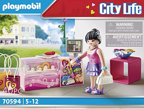 PLAYMOBIL City Life 70594 Accesorios de Moda, Para niños de 5 a 12 años