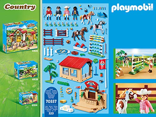 PLAYMOBIL Country Gran Torneo Ecuestre, a Partir de 4 años, Multicolor (70337)