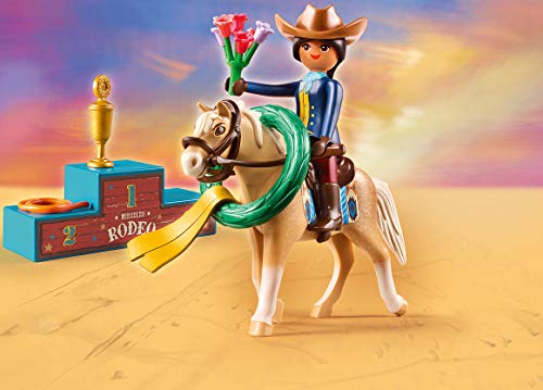 PLAYMOBIL DreamWorks Spirit Untamed 70697 Miradero Rodeo Pru, A partir de 4 años