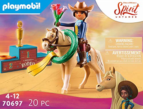 PLAYMOBIL DreamWorks Spirit Untamed 70697 Miradero Rodeo Pru, A partir de 4 años