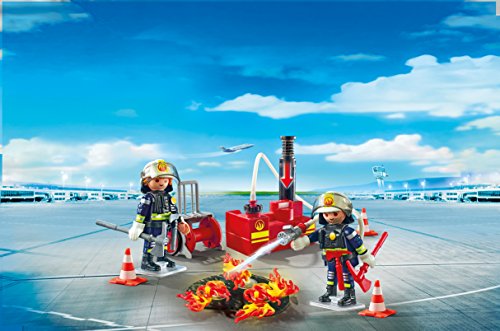 PLAYMOBIL - Equipo de Bomberos (5397), Multicolor Miscelanea