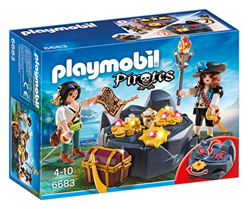 PLAYMOBIL - Escondite del Tesoro con Piratas (66830)