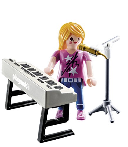 PLAYMOBIL Especiales Plus- Cantante con Órgano, Multicolor, Talla Única (9095)