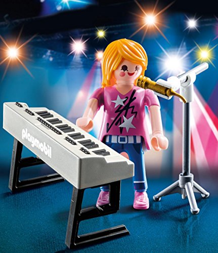 PLAYMOBIL Especiales Plus- Cantante con Órgano, Multicolor, Talla Única (9095)