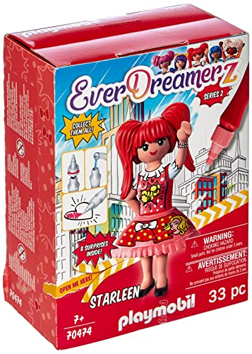 PLAYMOBIL- EverDreamerz 70474 Starleen - Comic World, con Boli de Agua PLAYMOBIL, A Partir de 7 Años