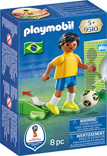 Playmobil Fútbol - Jugador Brasil (Playmobil 9510)