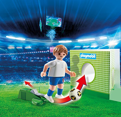 PLAYMOBIL - Futbolista Inglaterra, Juguete Educativo, 6898