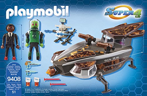 Playmobil Gene y Sykroniano con Nave Super 4