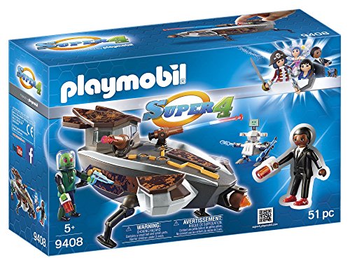 Playmobil Gene y Sykroniano con Nave Super 4