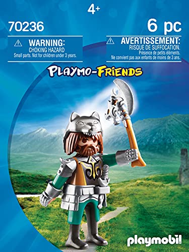 PLAYMOBIL- Guerrero Lobo (70236), Multicolor