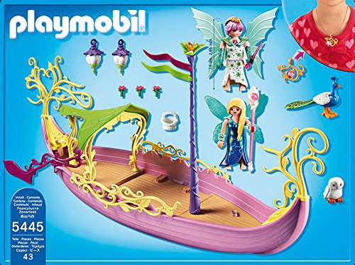 PLAYMOBIL Hadas - Barco de la Reina de Las Hadas (5445)