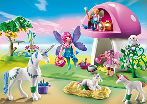 PLAYMOBIL - Hadas con Seta (60550)