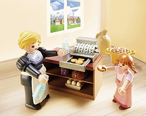 PLAYMOBIL- Heidi Tienda Familia Keller (70257), Multicolor