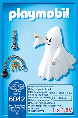 Playmobil Knights Castle Ghost with Rainbow LED 1pieza(s) Figura de construcción - Figuras de construcción (Blanco, Playmobil, 4 año(s), 10 año(s), Niño, 1 Pieza(s))