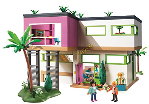 PLAYMOBIL Mansión Moderna de Lujo - Playset Completo (5574)