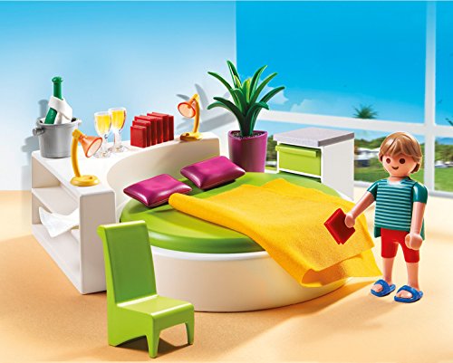 PLAYMOBIL Mansión Moderna de Lujo - Playset Dormitorio (5583)