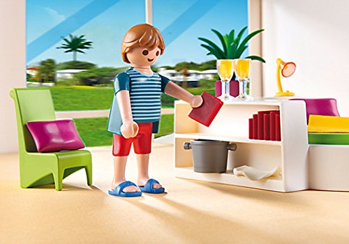 PLAYMOBIL Mansión Moderna de Lujo - Playset Dormitorio (5583)