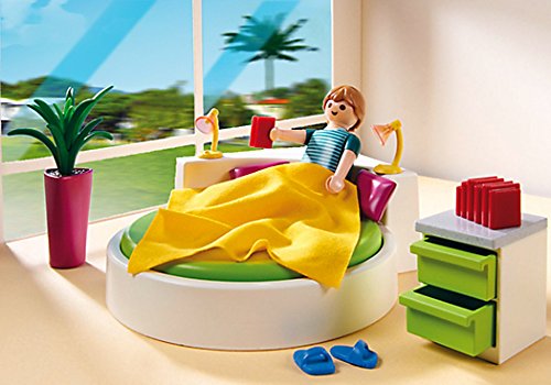 PLAYMOBIL Mansión Moderna de Lujo - Playset Dormitorio (5583)