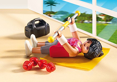 PLAYMOBIL Mansión Moderna de Lujo - Playset Sala de Gimnasio (5578)