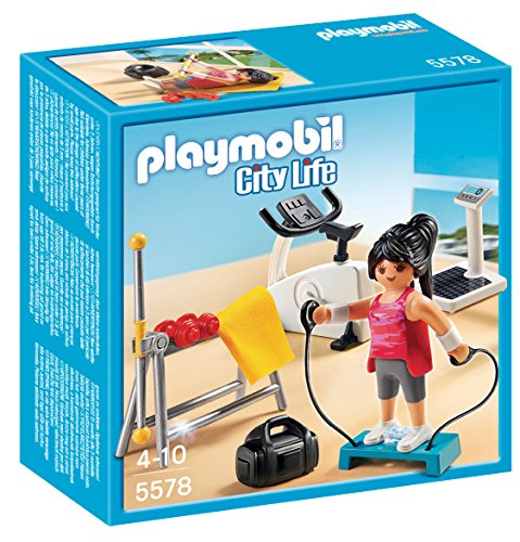 PLAYMOBIL Mansión Moderna de Lujo - Playset Sala de Gimnasio (5578)