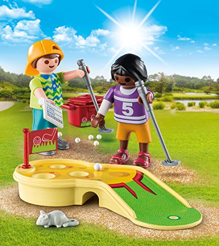 PLAYMOBIL- Minigolf Juguete, Multicolor (geobra Brandstätter 9439)